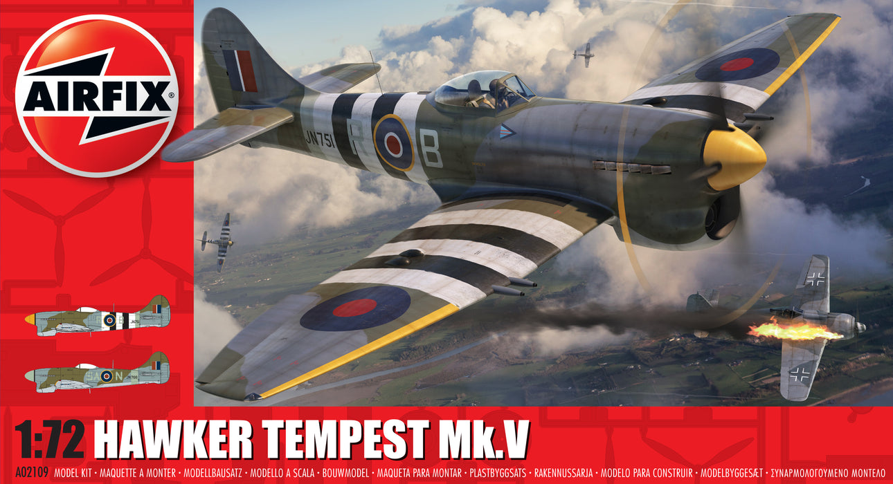 Airfix Hawker Tempest Mk V 1:72 Scale