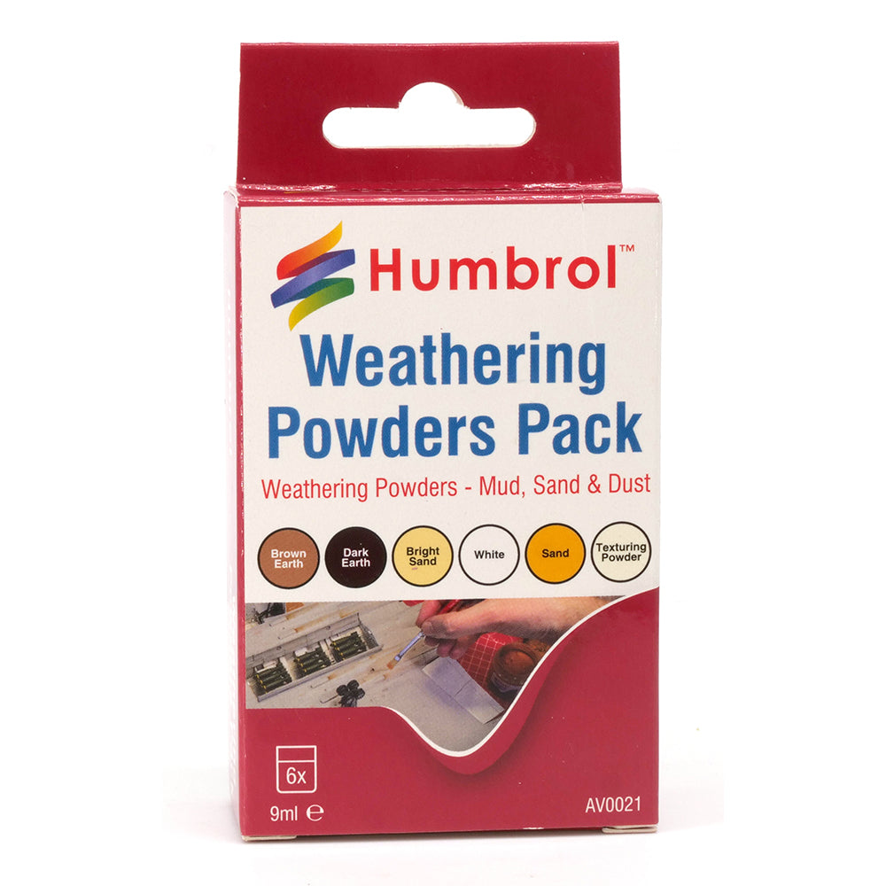 Humbrol Weathering Powders Pack AV0021