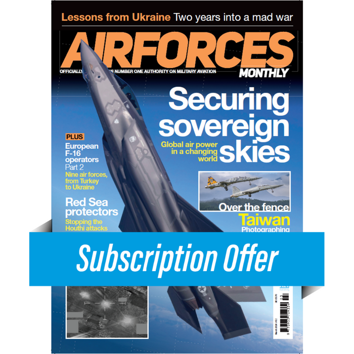 AirForces Monthly Magazine Subscription (Print)
