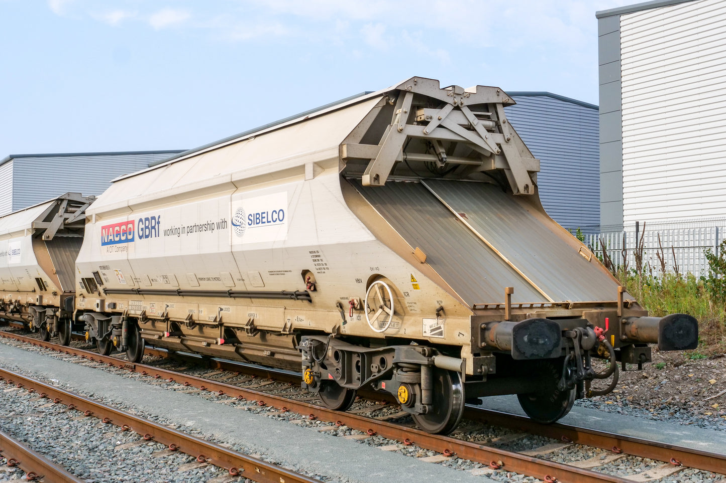 Pre-order Revolution Trains IIA-F wagon NACCO GBRf livery V1
