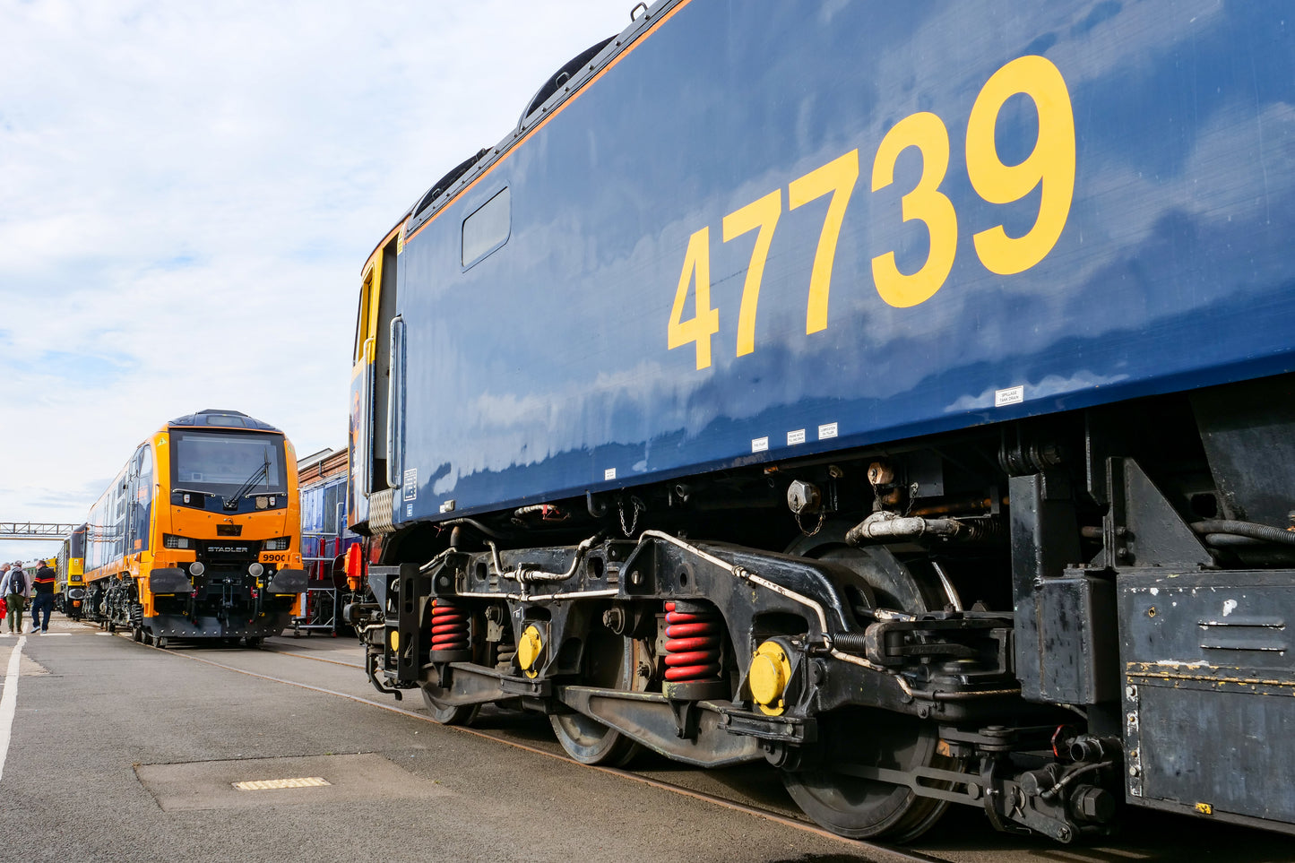 Pre-order Cavalex Class 47 47739 GBRf Blue DCC ready