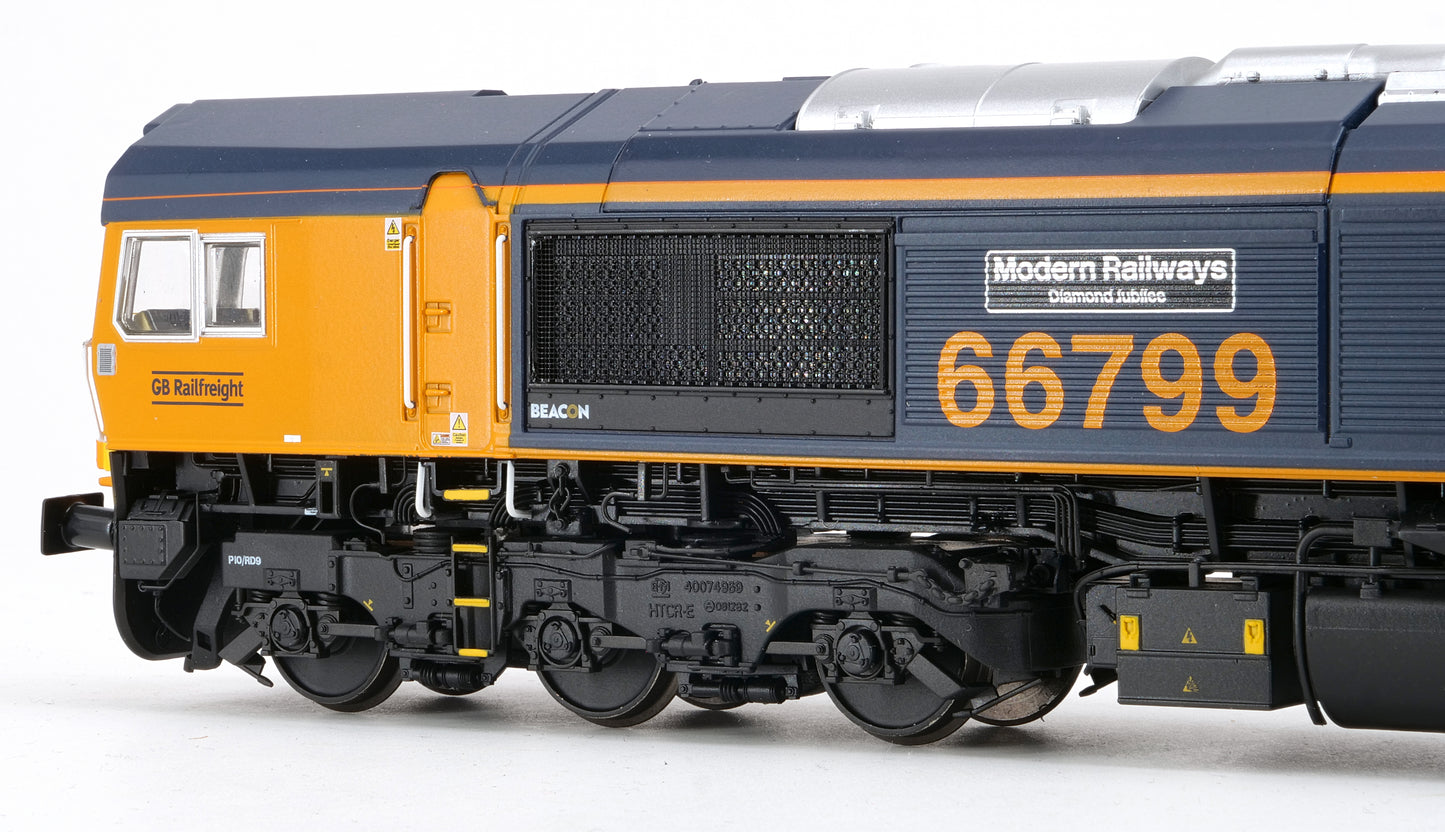 Pre-order Accurascale Class 66 66799, GBRf blue, DCC sound f