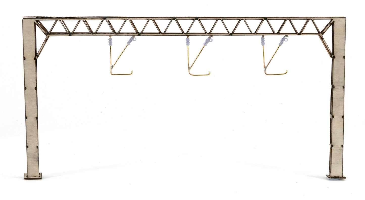 PJM Models OO gauge three-track Portal Gantry Twin Pack
