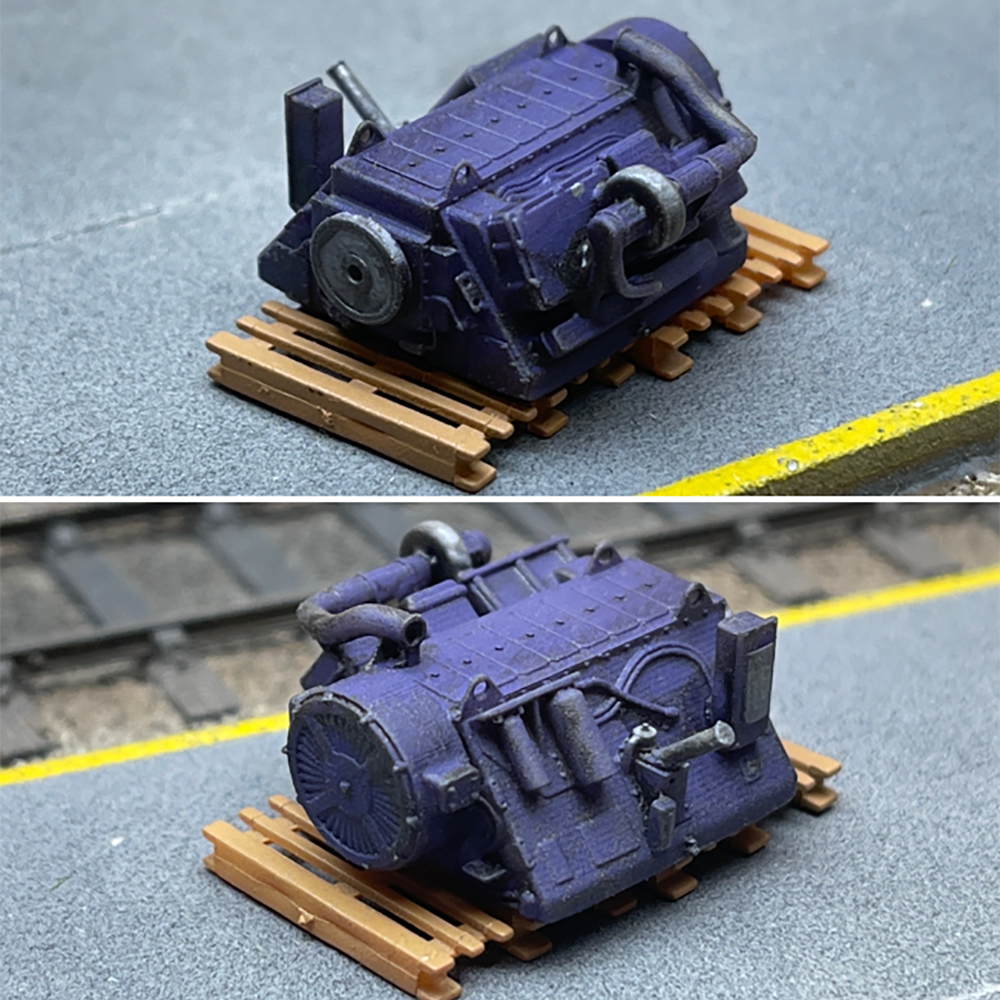 Rusty Rails OO Gauge Class 15X (DMU) Engine