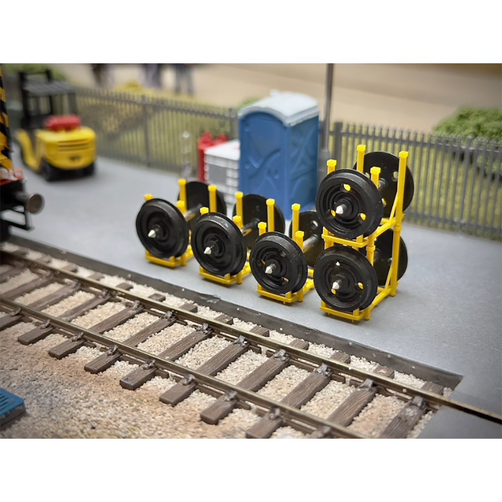 Rusty Rails OO Gauge Axle Stands 5 Pack