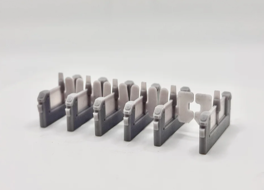 Rusty Rails Modelling 'OO' gauge 3D printed ticket barriers