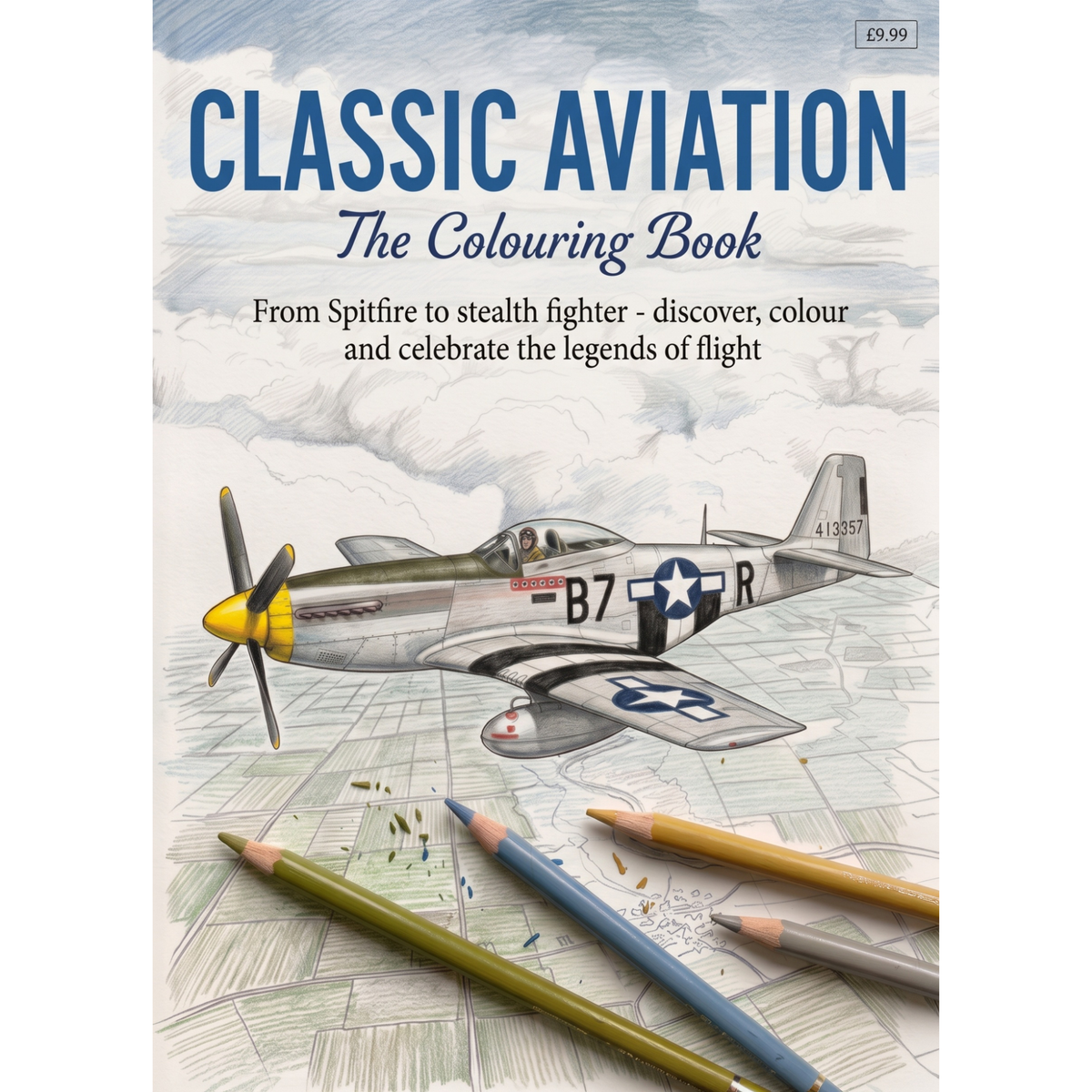 Classic Aviation: The Colouring Book