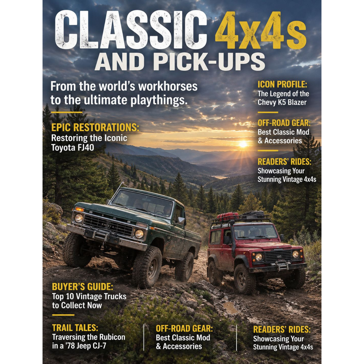 Classic 4x4s & Pickups