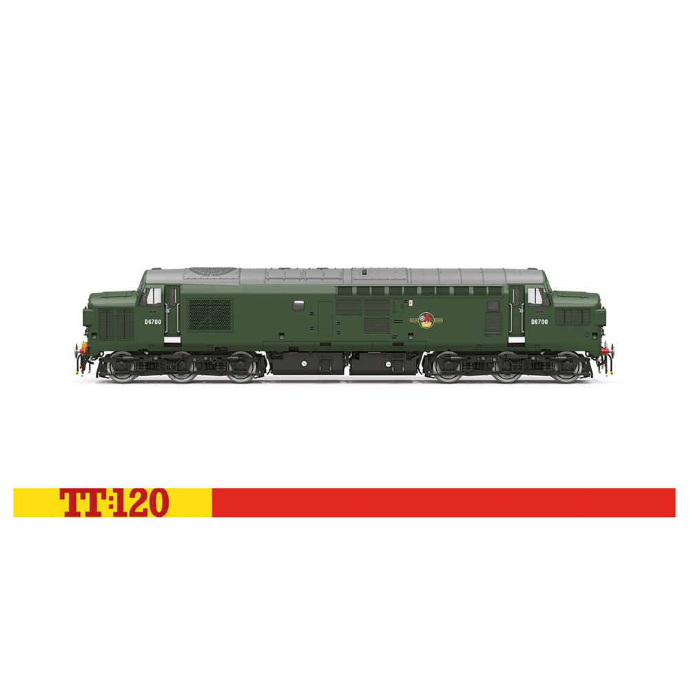 Hornby TT:120 Class 37 D6700 BR green - DCC ready