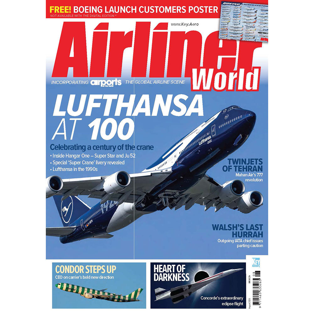 Airliner World August 2026