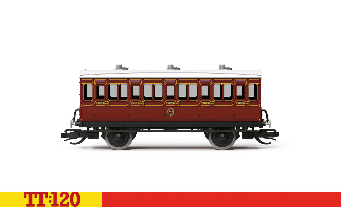 LB&SCR 4 Wheel Coach 3rd Class