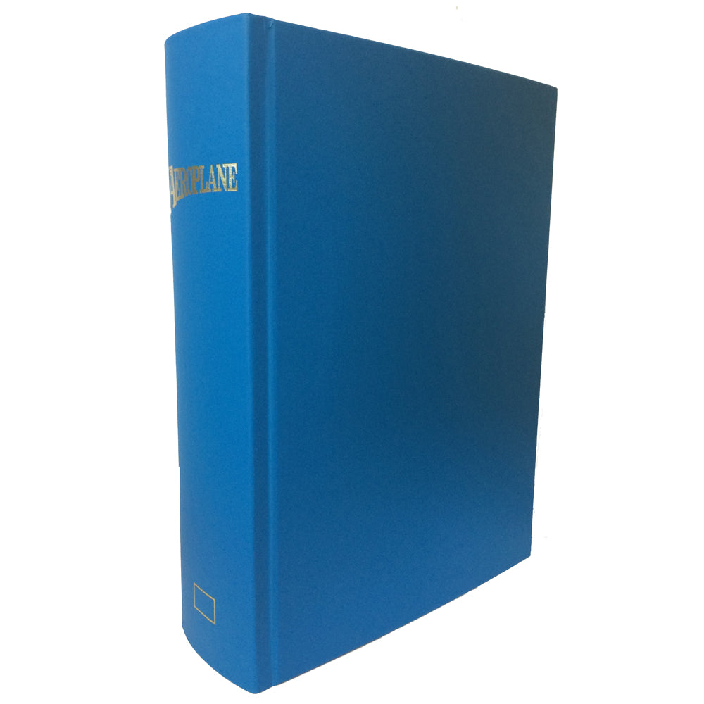 Aeroplane Binder Blue