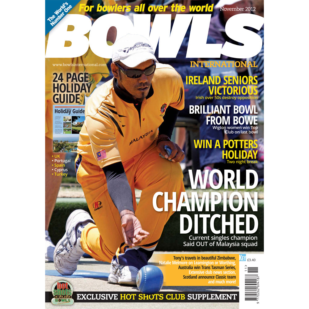 Bowls International November 2012