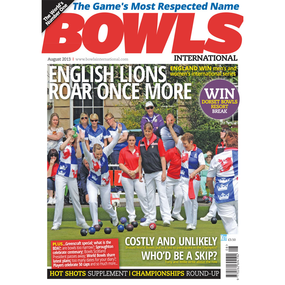 Bowls International August 2013