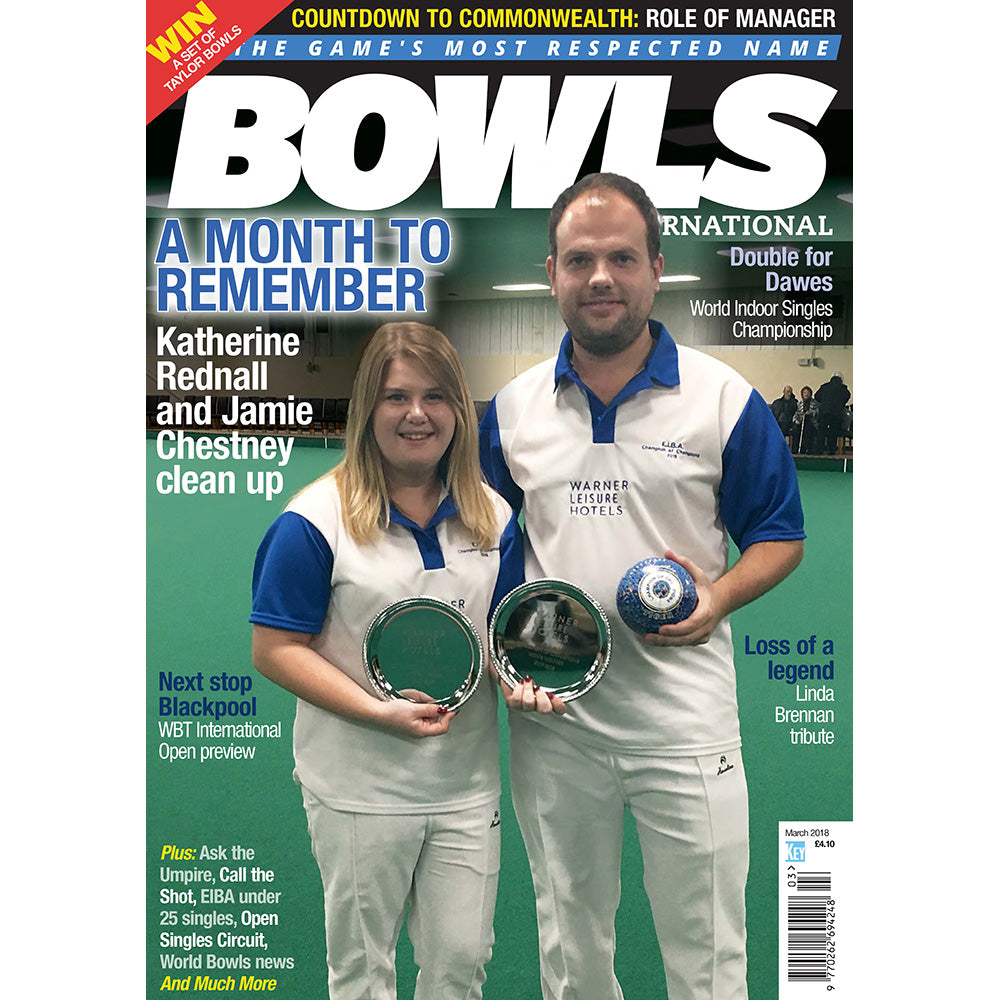 Bowls International March 2018