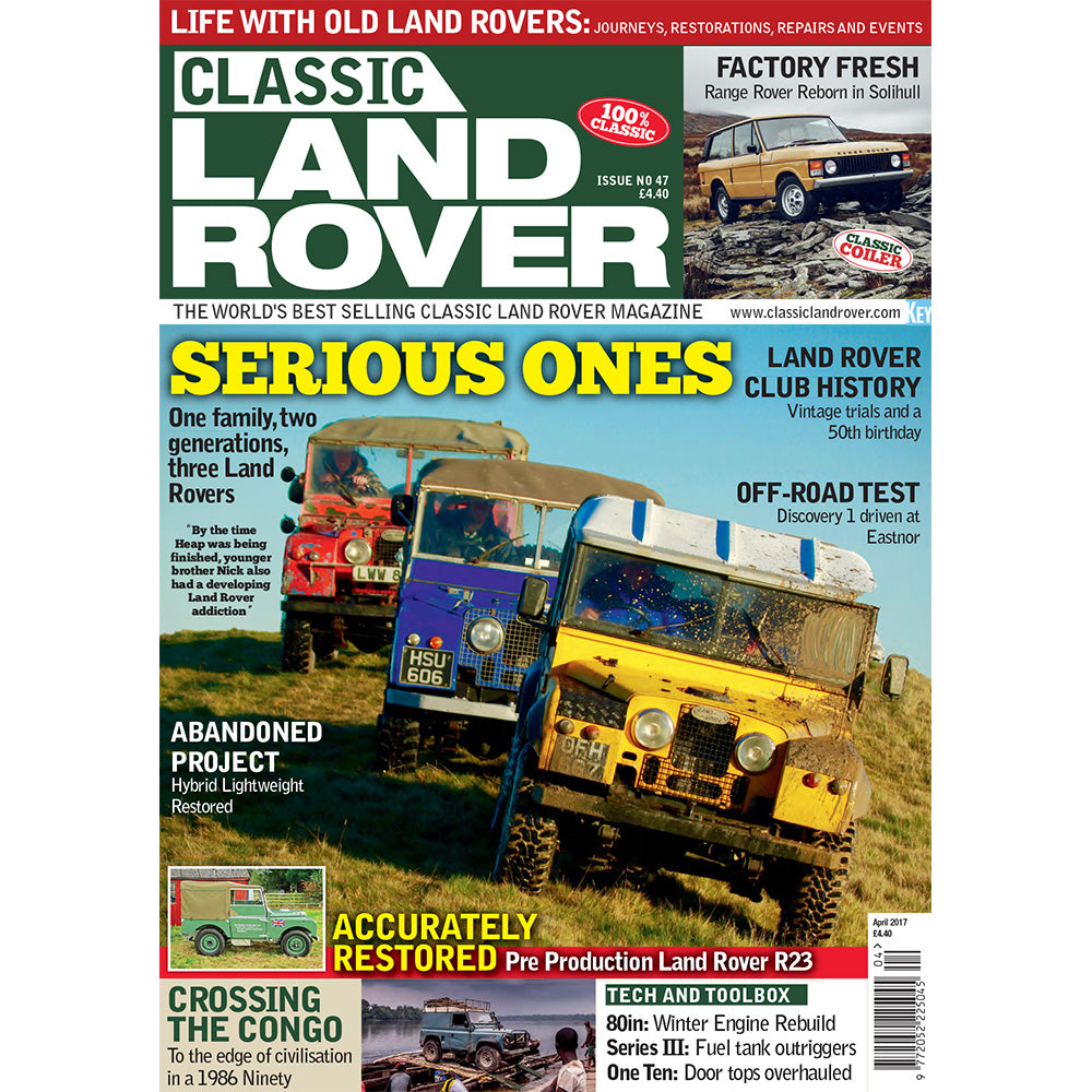Classic Land Rover April 2017