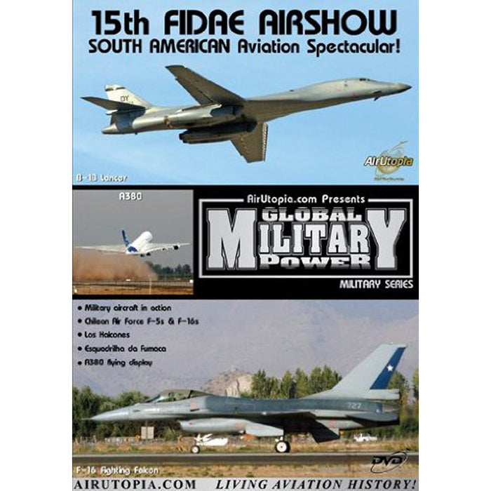 15th Fidae Airshow - South American Military DVD