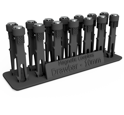 Rusty Rails 'OO' gauge 10mm Magnetic Drawbar Coupling