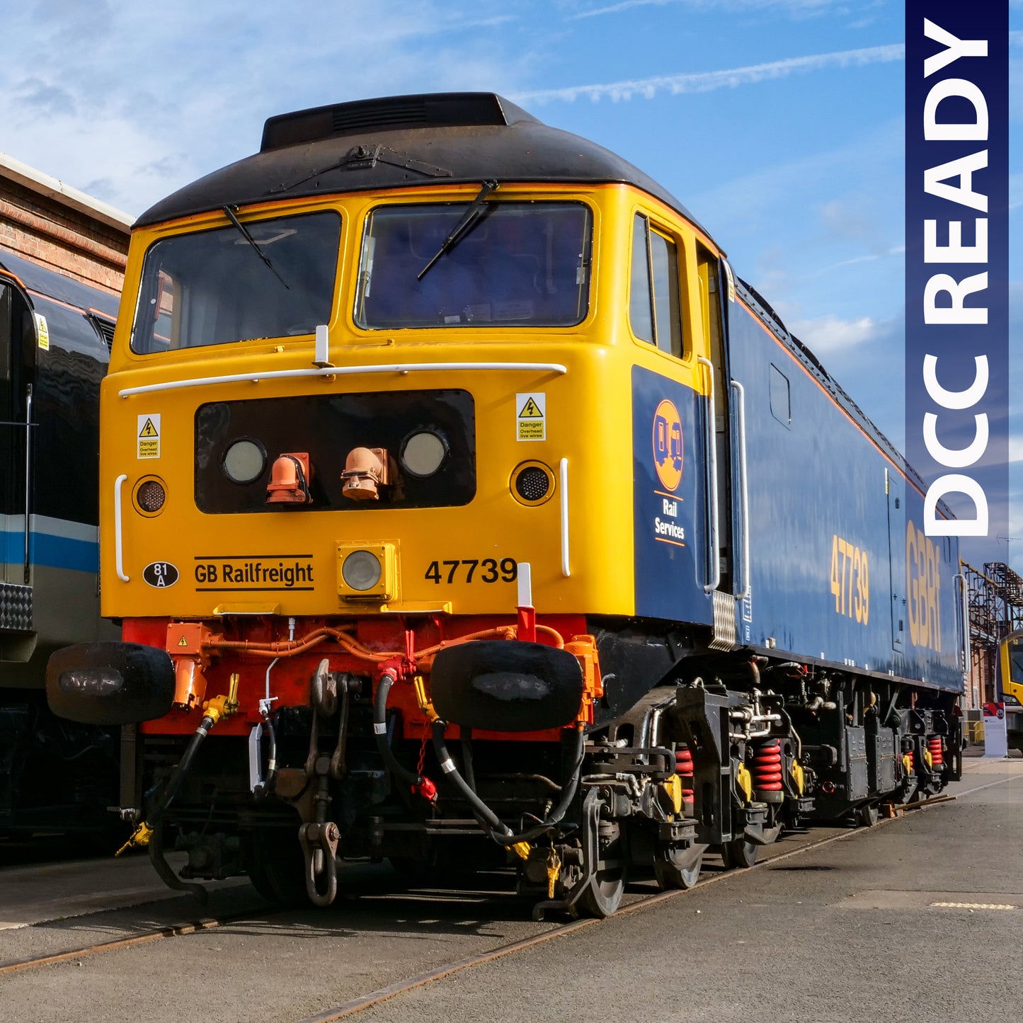 Pre-order Cavalex Class 47 47739 GBRf Blue DCC ready