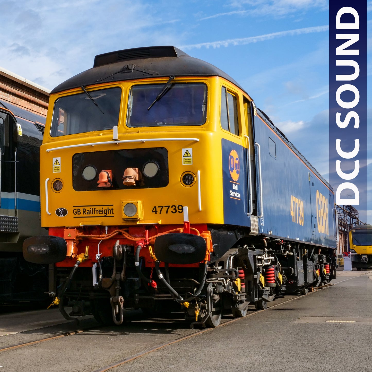 Pre-order Cavalex Class 47 47739 GBRf Blue DCC sound fitted