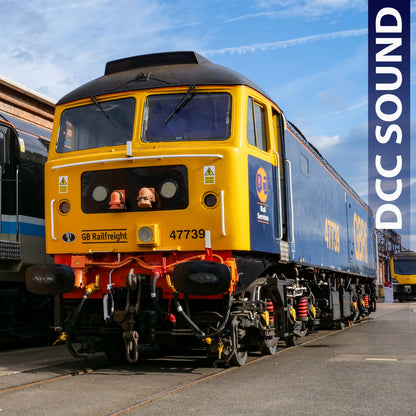 Pre-order Cavalex Class 47 47739 GBRf Blue DCC sound fitted