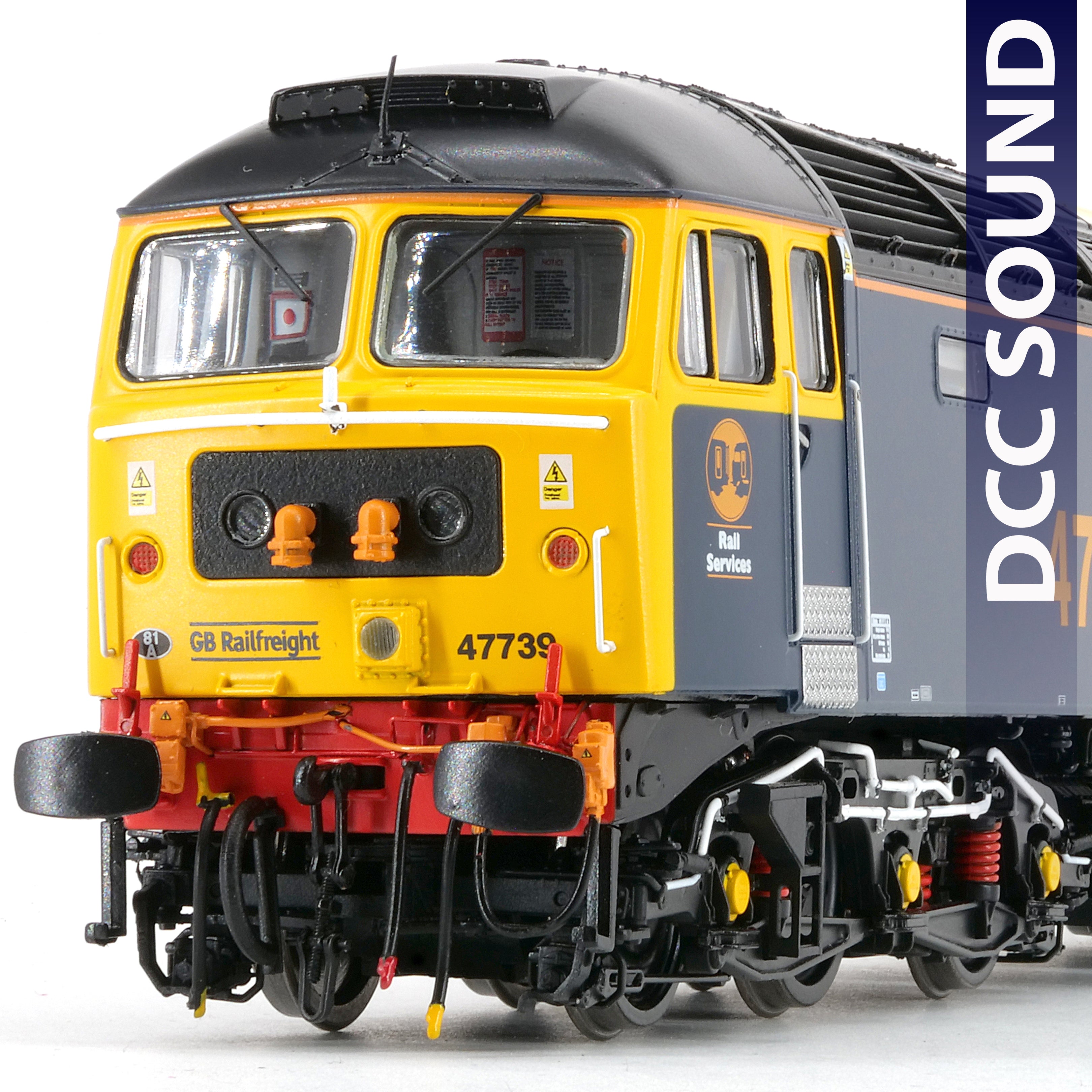Pre-order Cavalex Class 47 47739 GBRf Blue DCC sound fitted – Key ...