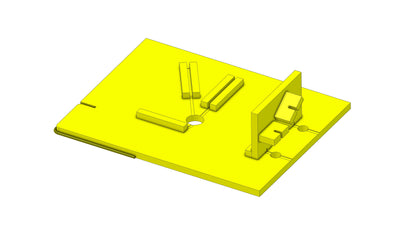 PJM Models OO gauge Platform Cantilever Gantry Triple Pack