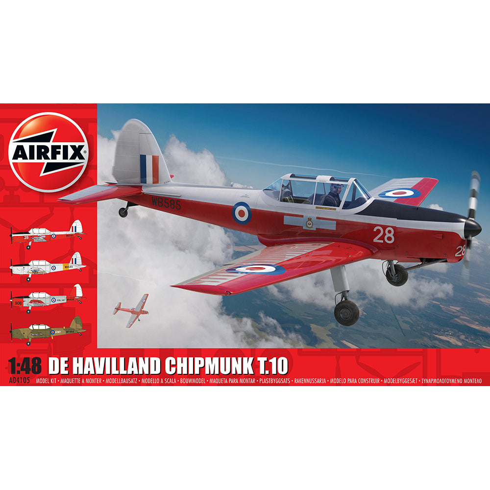 Airfix De Havilland Chipmunk T 10 1:48 Scale