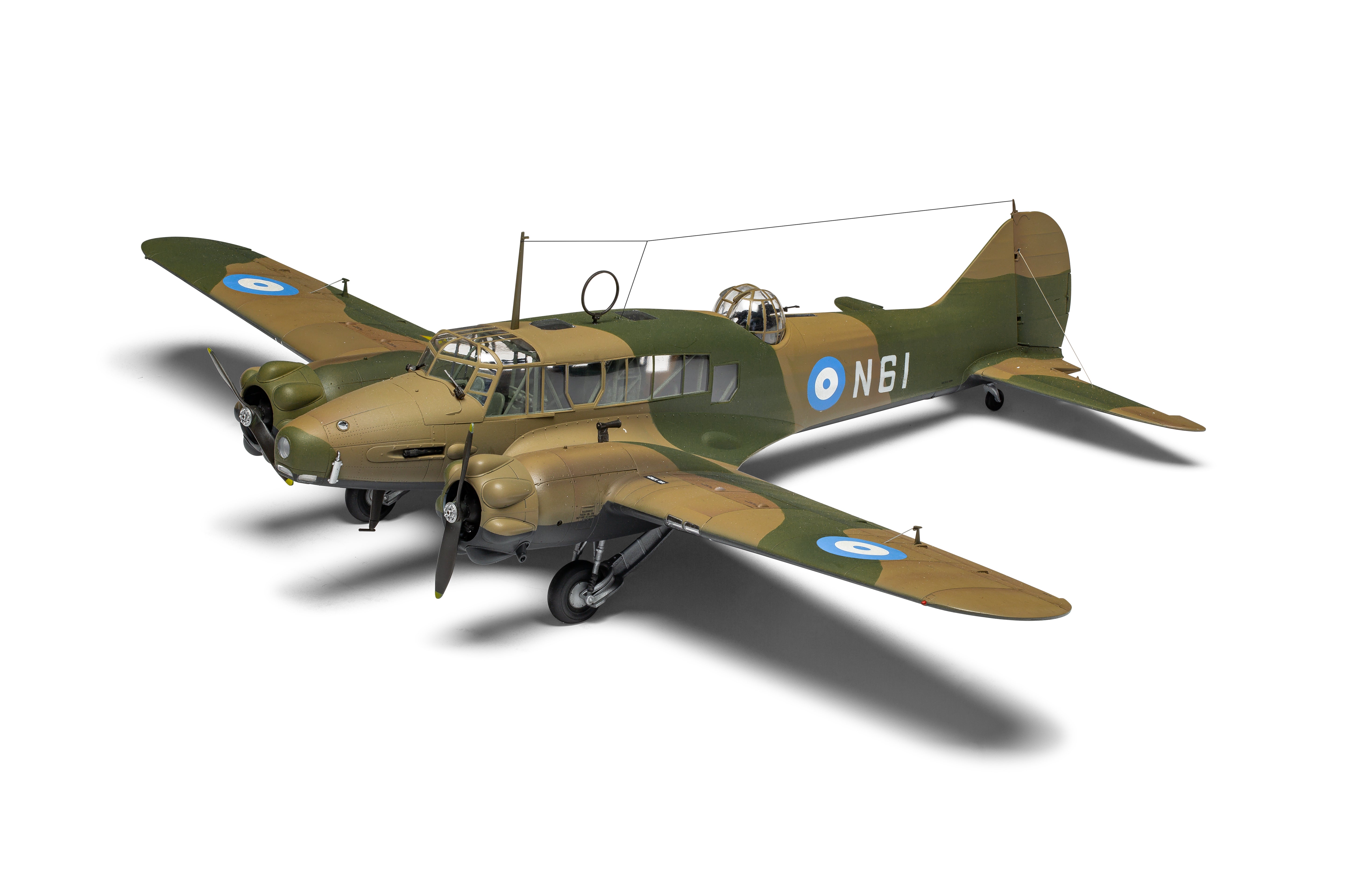 Airfix 1:48 scale Avro Anson Mk.I aircraft plastic model kit – Key