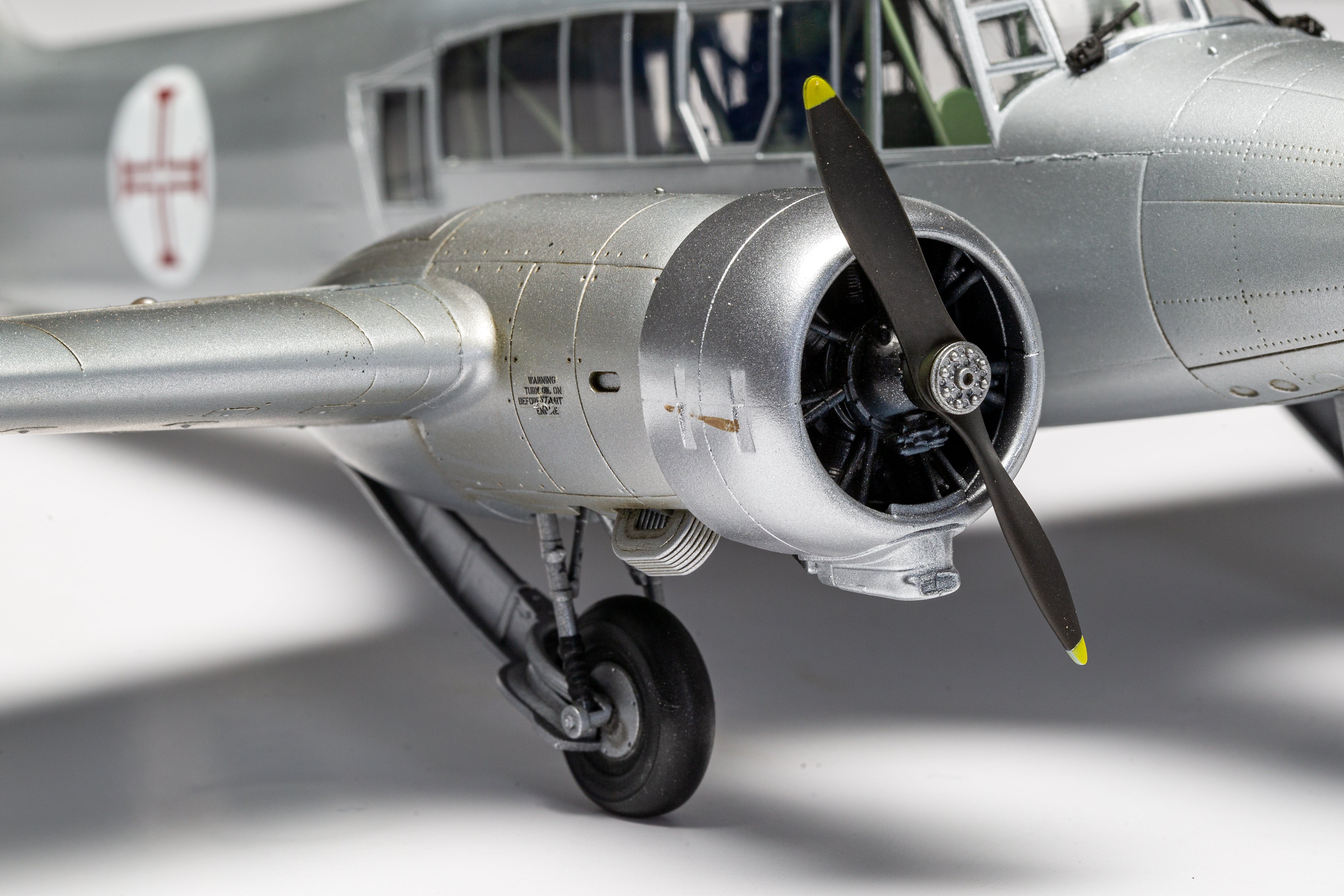 Airfix 1:48 scale Avro Anson Mk.I aircraft plastic model kit – Key
