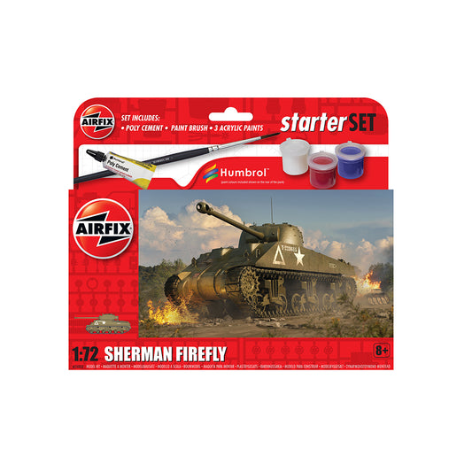 Airfix Sherman Firefly 1/72 scale starter set