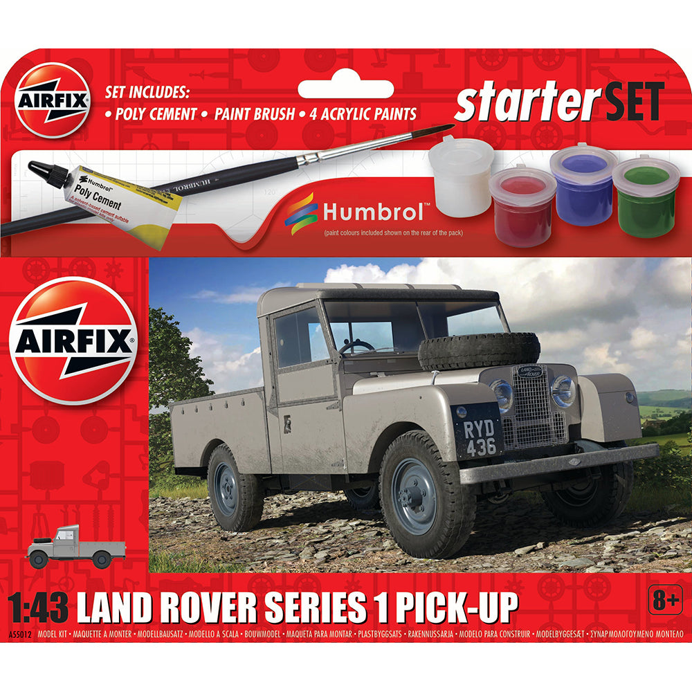 Airfix Land Rover Series 1/43 scale starter set