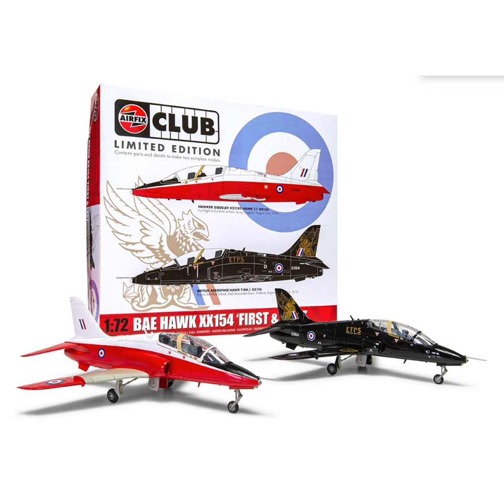 Airfix BAE Hawk XX154 First and Last 1:72 scale