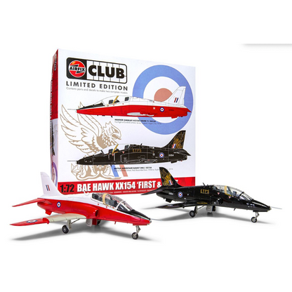 Airfix BAE Hawk XX154 First and Last 1:72 scale