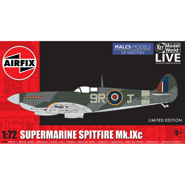 Exclusive Airfix Spitfire Mk.IXc 1/72 scale starter set - MA621