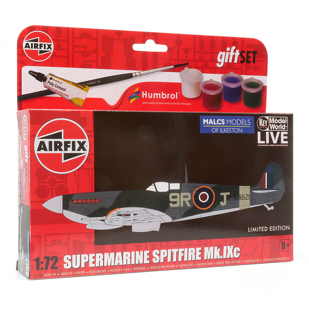 Exclusive Airfix Spitfire Mk.IXc 1/72 scale starter set - MA621