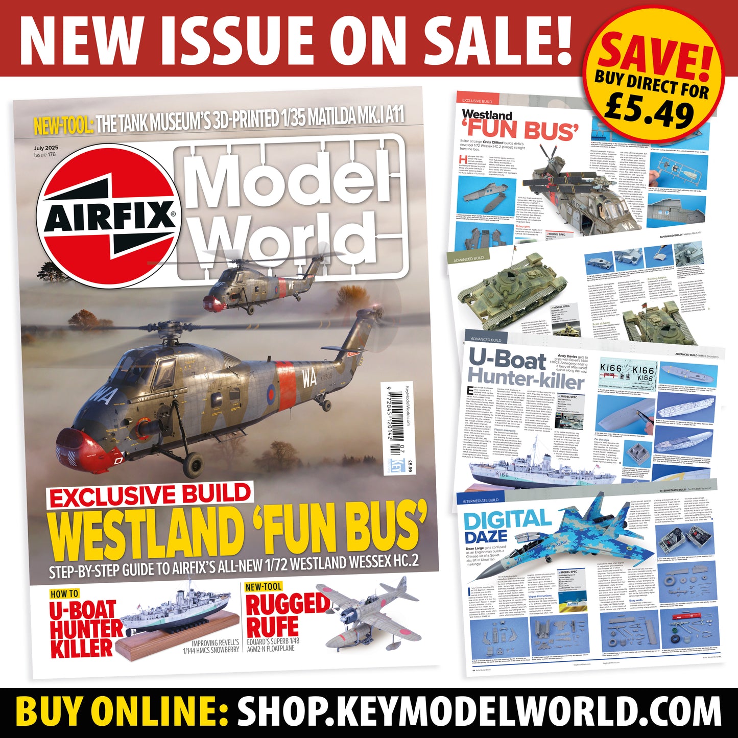 Airfix Model World July 2025