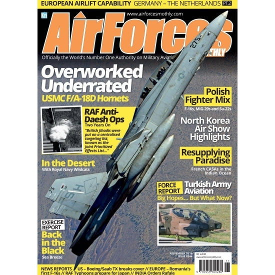 AirForces Monthly November 2016