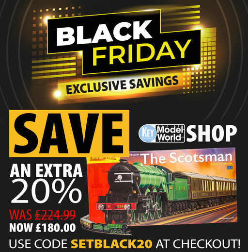 BLACK FRIDAY DEAL! Save 20% on Hornby TT:120 scale train sets until November 30 2024, 11:59pm