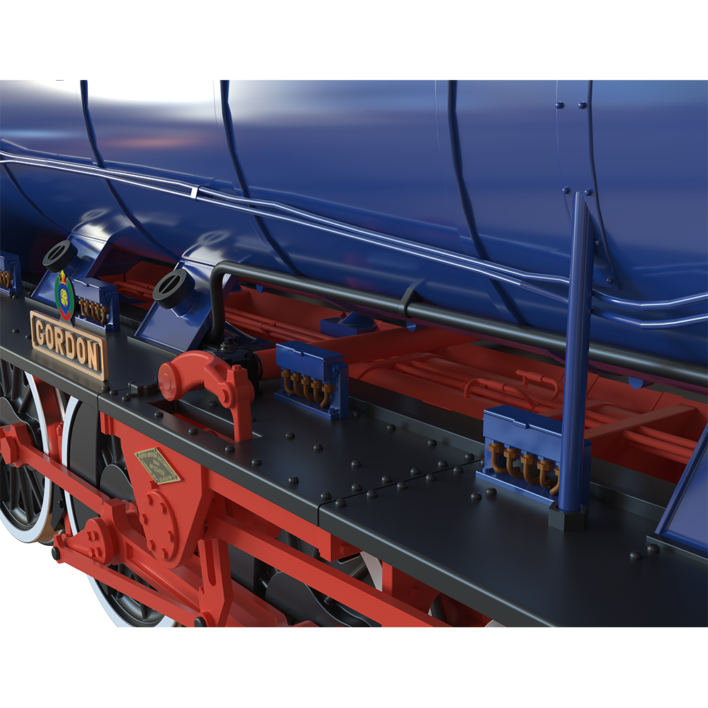 Pre Order WD 2-10-0 600 GORDON 1960s LMR Blue DCC Ready