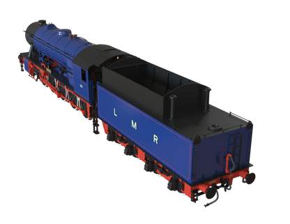 Pre Order WD 2-10-0 600 GORDON 1960s LMR Blue DCC Ready