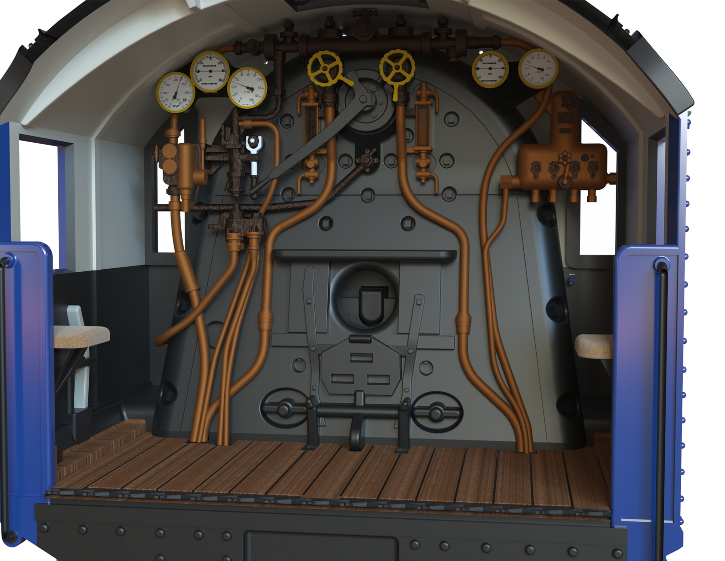 Pre Order WD 2-10-0 600 GORDON 1960s LMR Blue DCC Ready