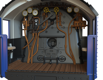 Pre Order WD 2-10-0 600 GORDON 1960s LMR Blue DCC Ready