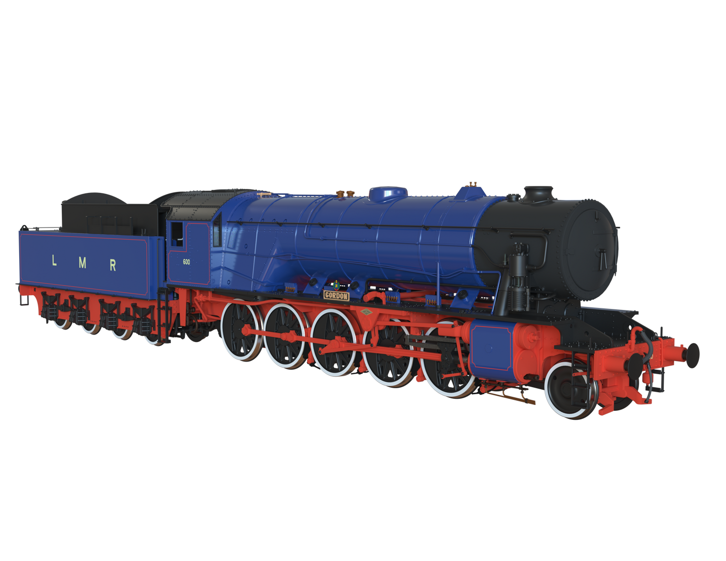 Pre Order WD 2-10-0 600 GORDON 1960s LMR Blue DCC Ready