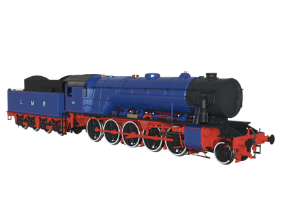 Pre Order WD 2-10-0 600 GORDON 1960s LMR Blue DCC Ready