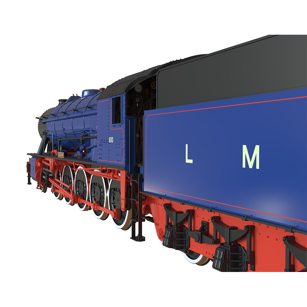 Pre Order WD 2-10-0 600 Gordon 1960s LMR Blue DCC Sound