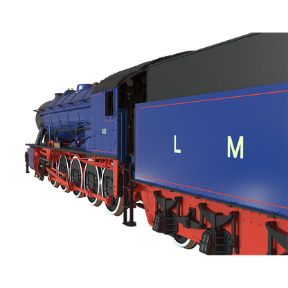 Pre Order WD 2-10-0 600 Gordon 1960s LMR Blue DCC Sound