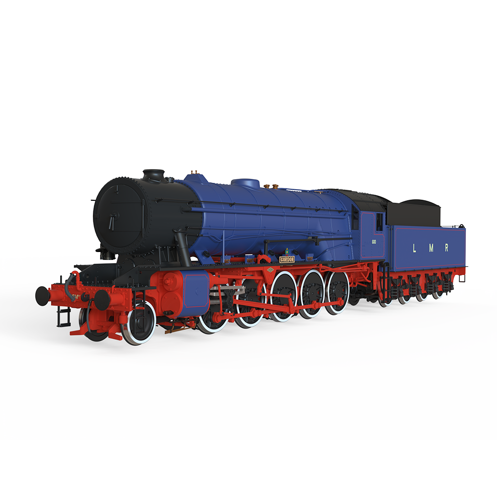 Pre Order WD 2-10-0 600 Gordon 1960s LMR Blue DCC Sound