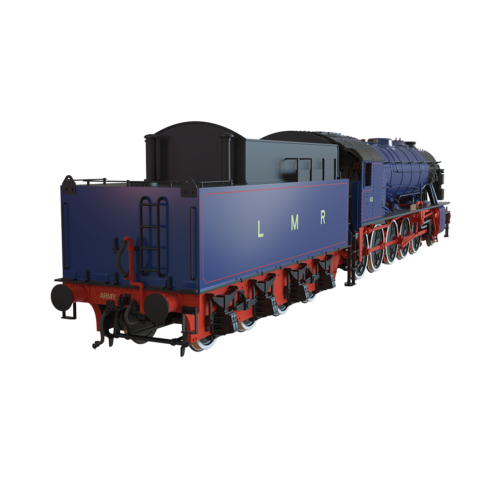 Pre Order WD 2-10-0 600 Gordon 1960s LMR Blue DCC Sound