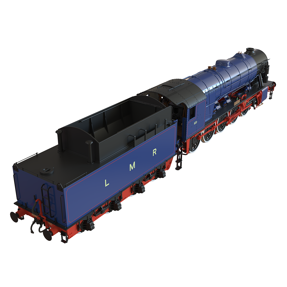 Pre Order WD 2-10-0 600 Gordon 1960s LMR Blue DCC Sound